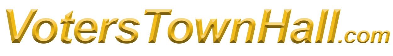 Voters Town Hall Logo